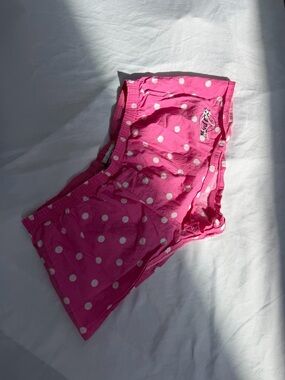 Hard Rock Cafe Womens' Hot Pink Polka Dot Shorts